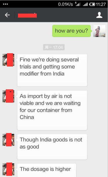 compare with india modifier ,turns out ours is better